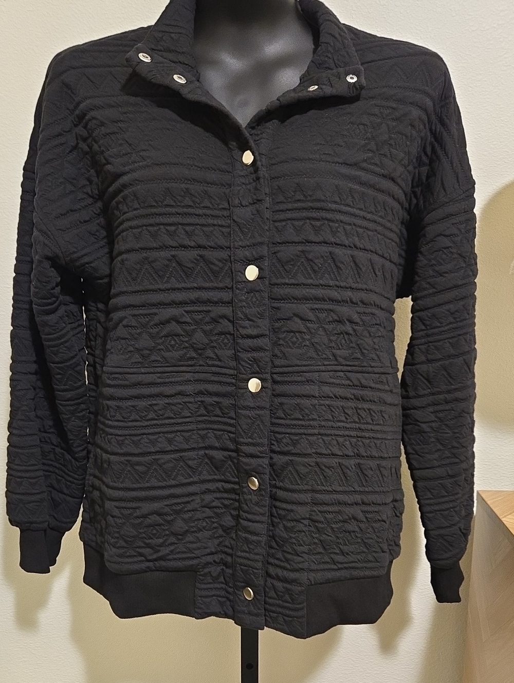Doe & Rae Quilted Snap Jacket NWT